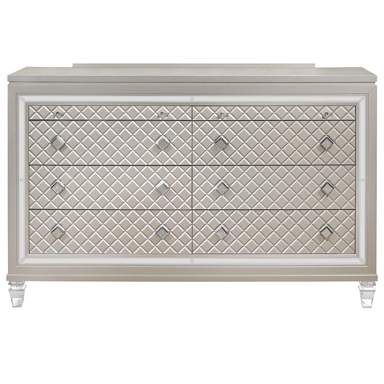 Global Furniture Paris 8-Drawer Dresser