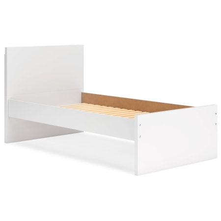 Twin Panel Platform Bed