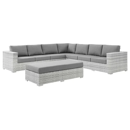 Outdoor 6-Piece Sectional Set