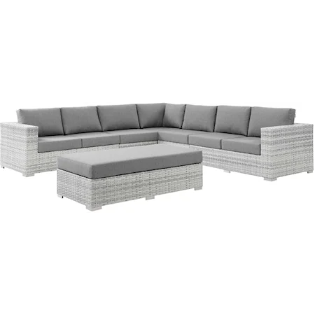 Outdoor 6-Piece Sectional Set