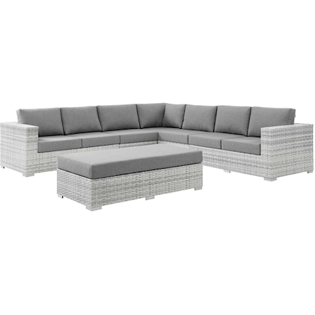 Outdoor 6-Piece Sectional Set