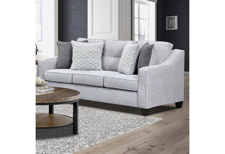 3450 Sofa with Track Arms by Peak Living at Galleria Furniture, Inc.