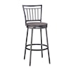 American Woodcrafters Metal Barstools Barstool with Metal Back