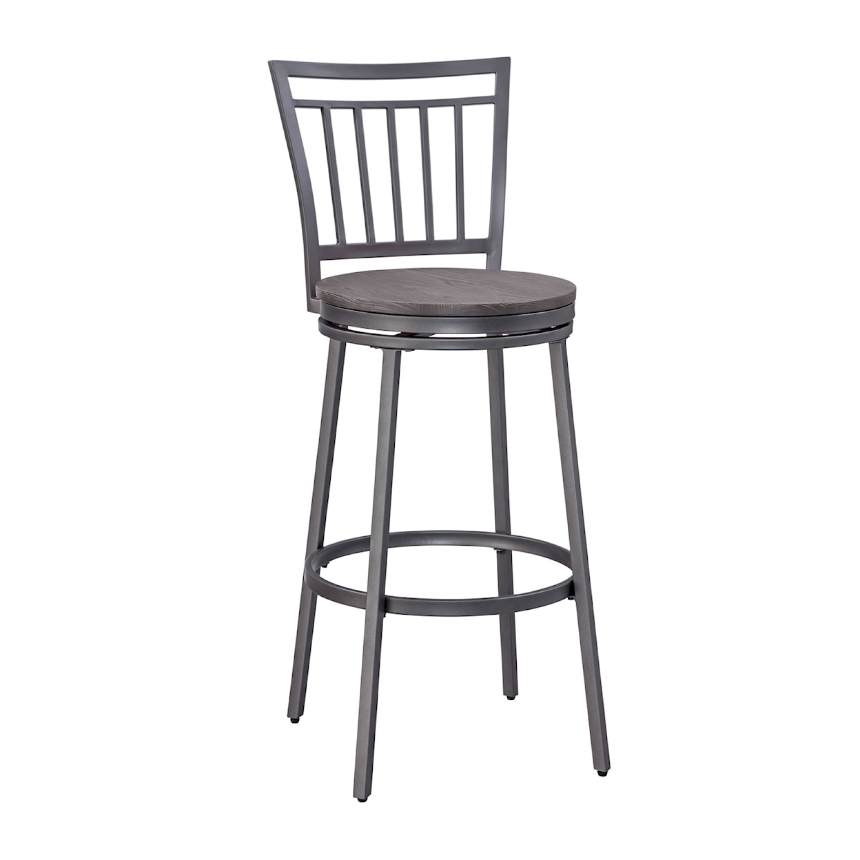 American Woodcrafters Metal Barstools Metal Back Stool