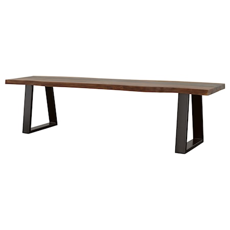 Ditman Live Edge Wood Dining Bench