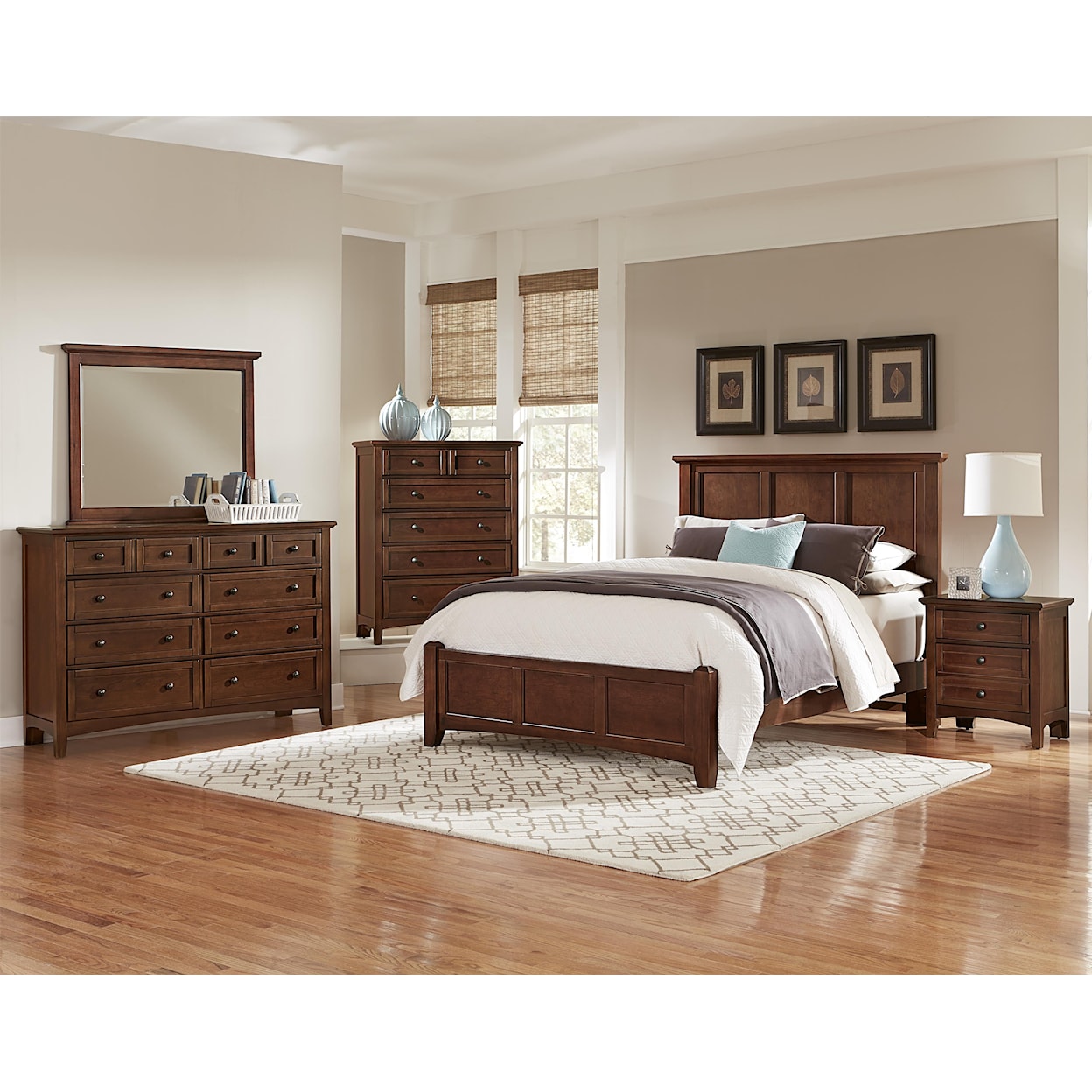 Vaughan Bassett Bonanza Queen Bedroom Group