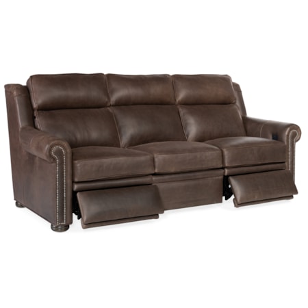 Power Reclining Sofa w/ Power Headrest