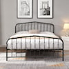 Milton Greens Stars Platform Beds BLACK QUEEN METAL PLATFORM BED |