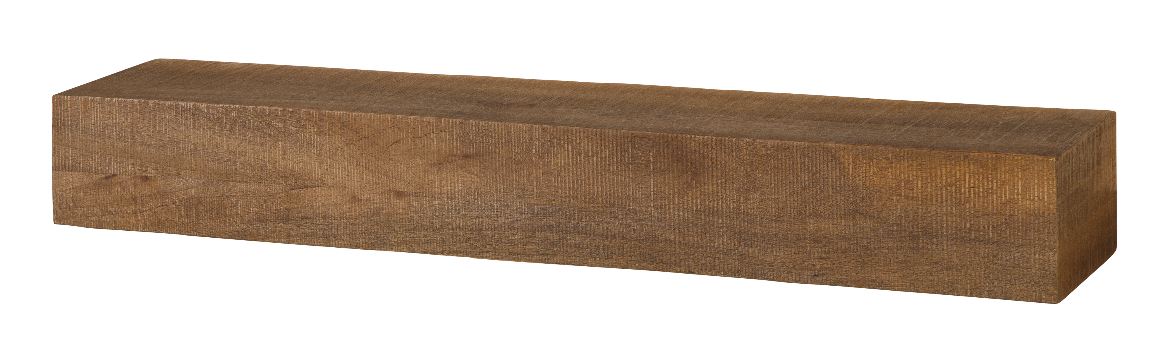 Signature Design by Ashley Cadmon A8010258 Rustic Wood Wall Shelf in