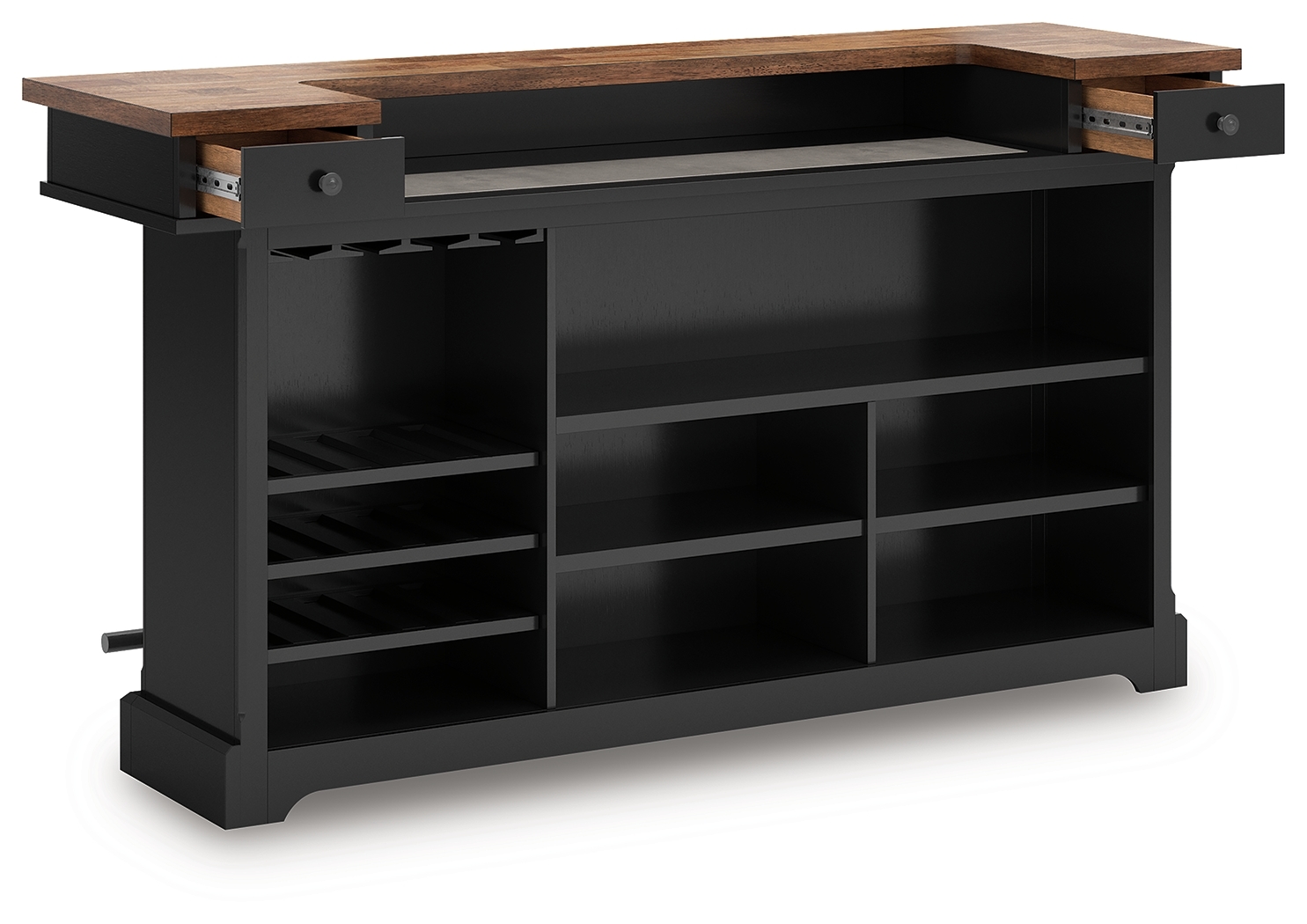 Signature Design by Ashley Wildenauer Bar Table And 4 Barstools