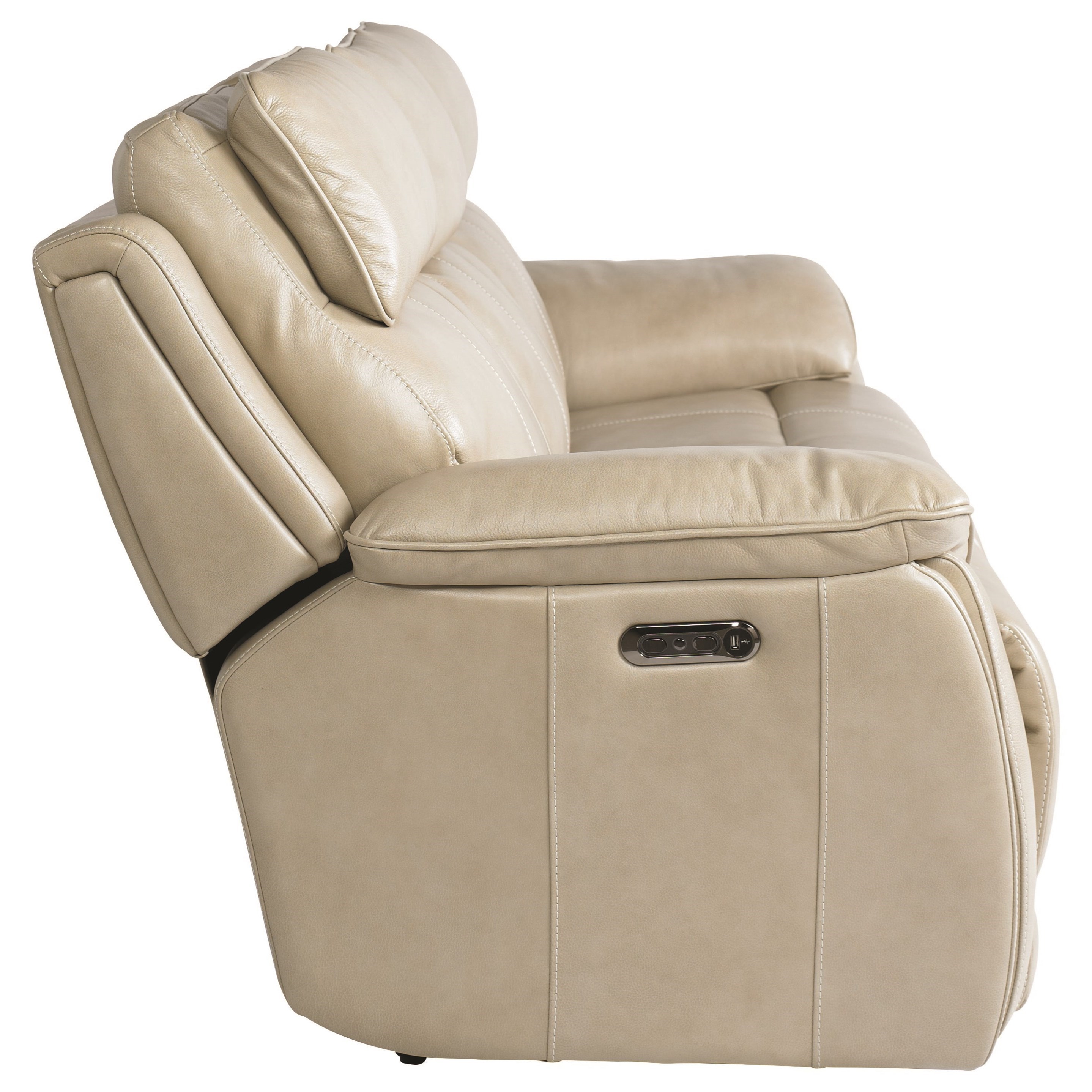 Bassett Club Level - Levitate Levitate Leather Power Reclining Sofa