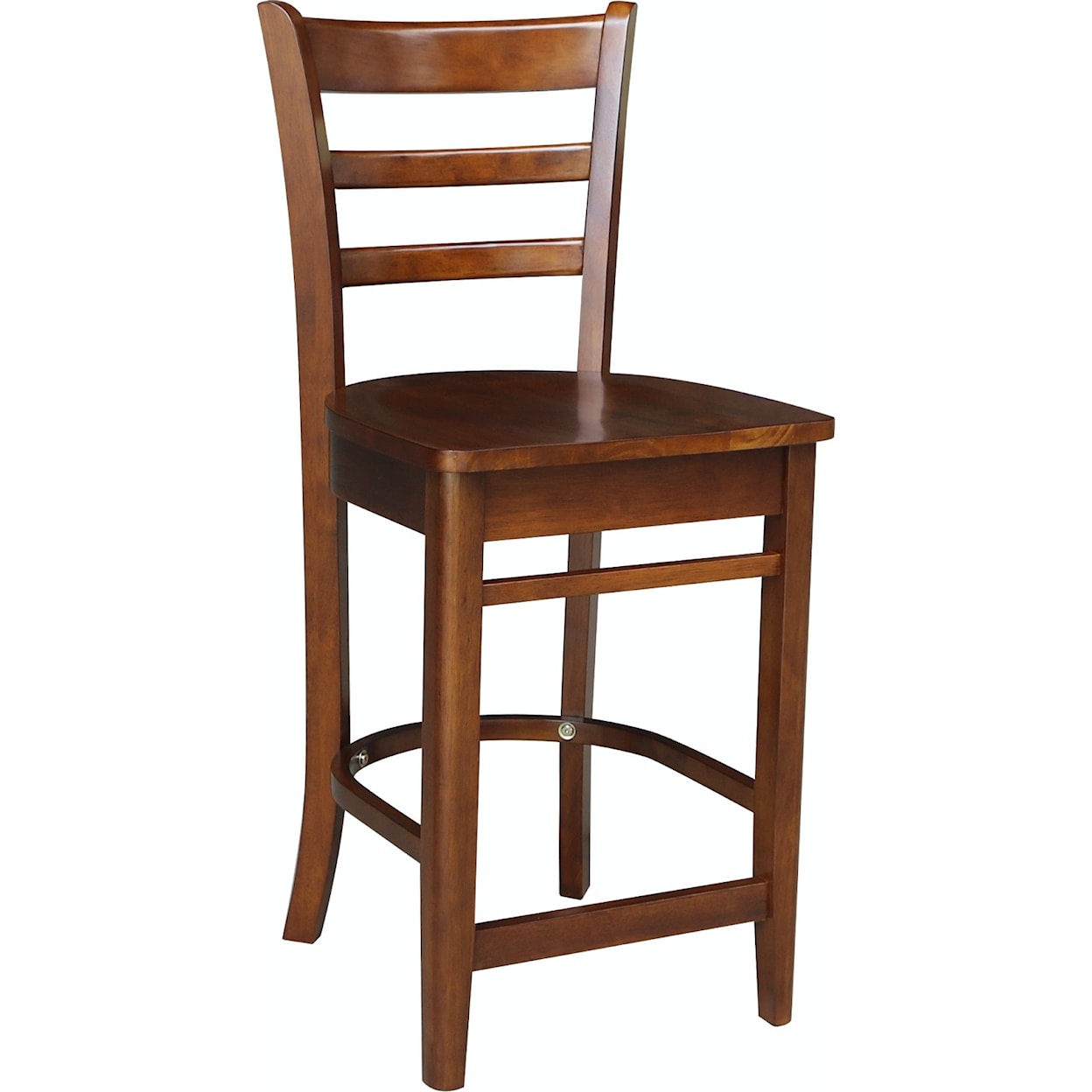 John Thomas Dining Essentials Emily Counter Stool in Expresso