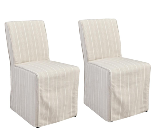 Casual Upholstered Dining Chair - Set of 2