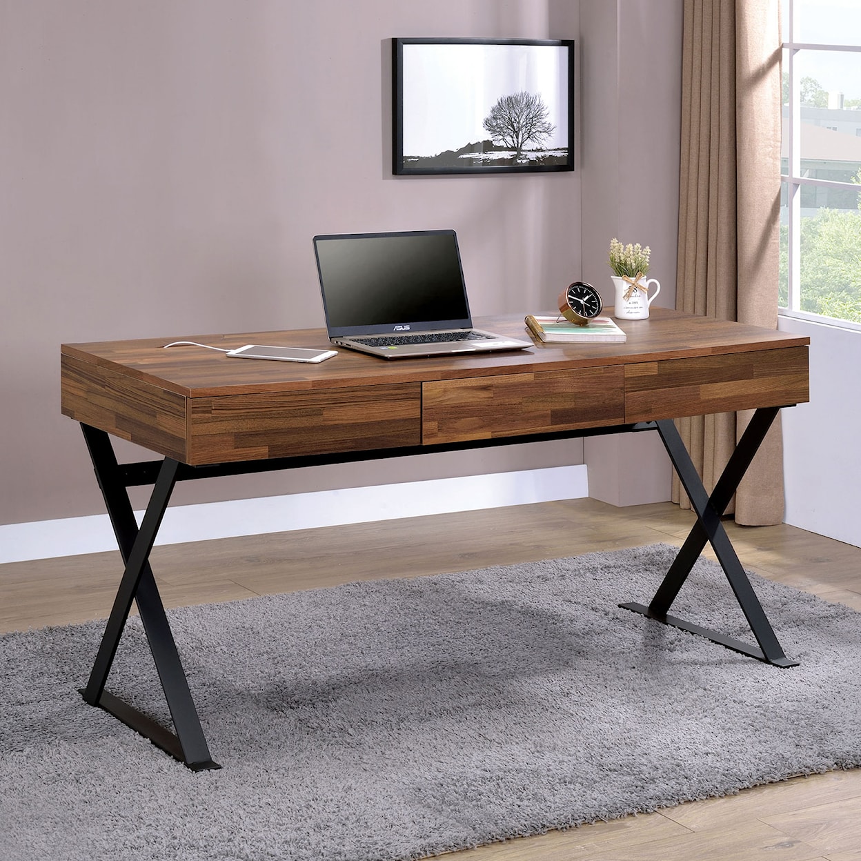 Furniture of America - FOA Tensed Writing Desk
