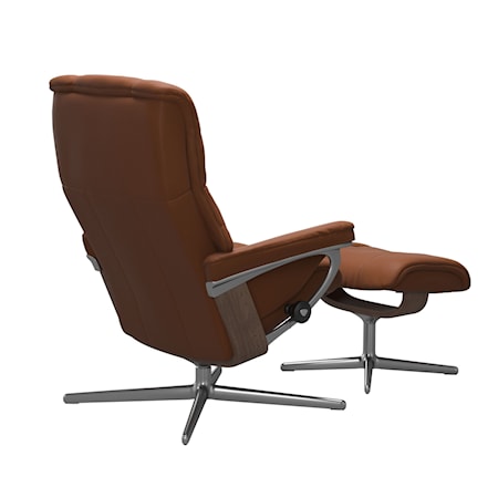 Medium Recliner with Cross Base