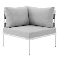 Sunbrella® Outdoor Patio Aluminum Corner Chair