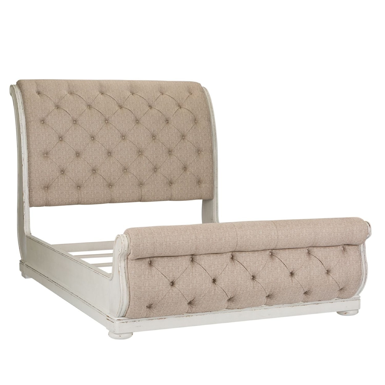 Libby Abbey Park 3-Piece Upholstered Queen Sleigh Bedroom Set