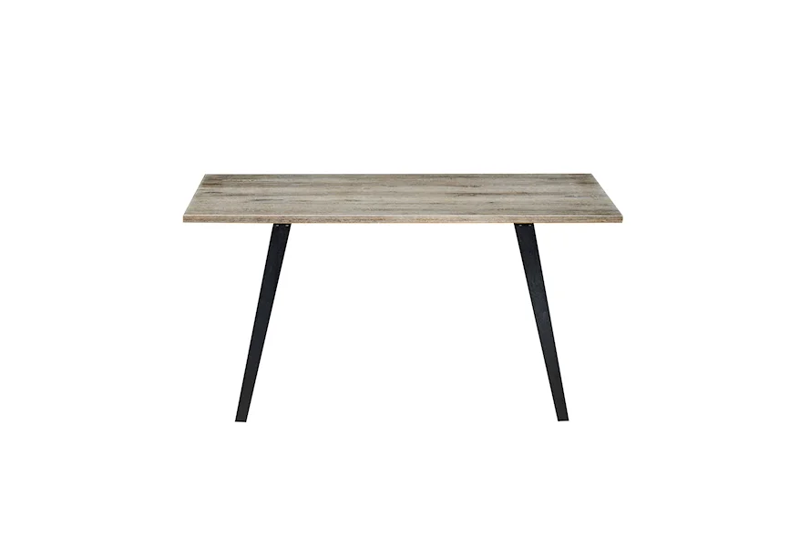 Accents Modern Two Tone Dining Table by Accentrics Home at Corner Furniture