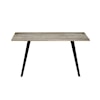 Accentrics Home Accents Modern Two Tone Dining Table