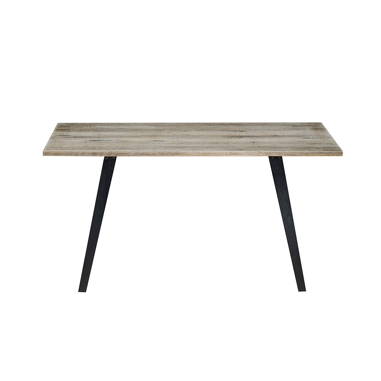 Accentrics Home Accents Modern Two Tone Dining Table