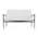 White with Black Frame