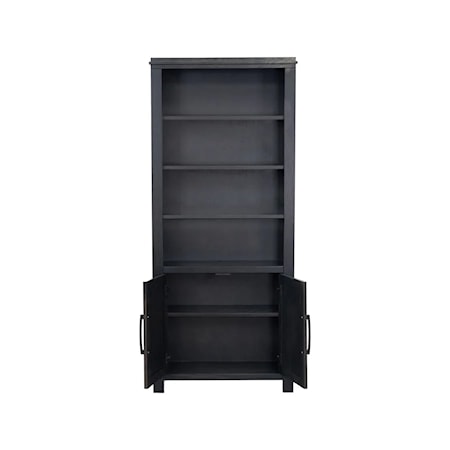 78&quot; Closed-Back Bookcase