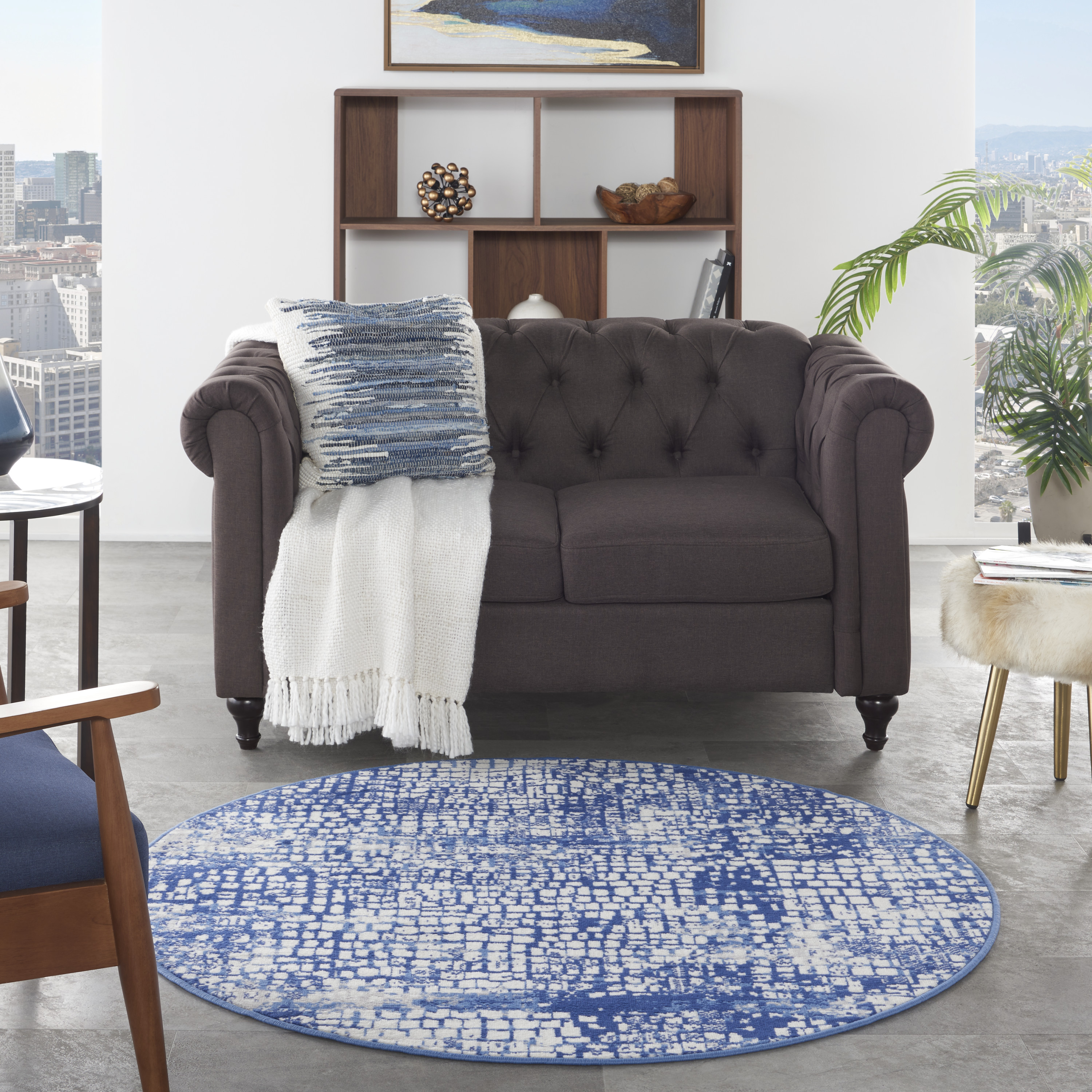 Nourison Whimsicle 5' Round  Rug