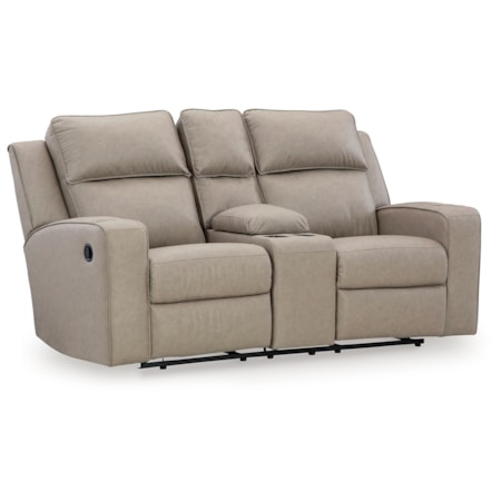 Reclining Loveseat With Console