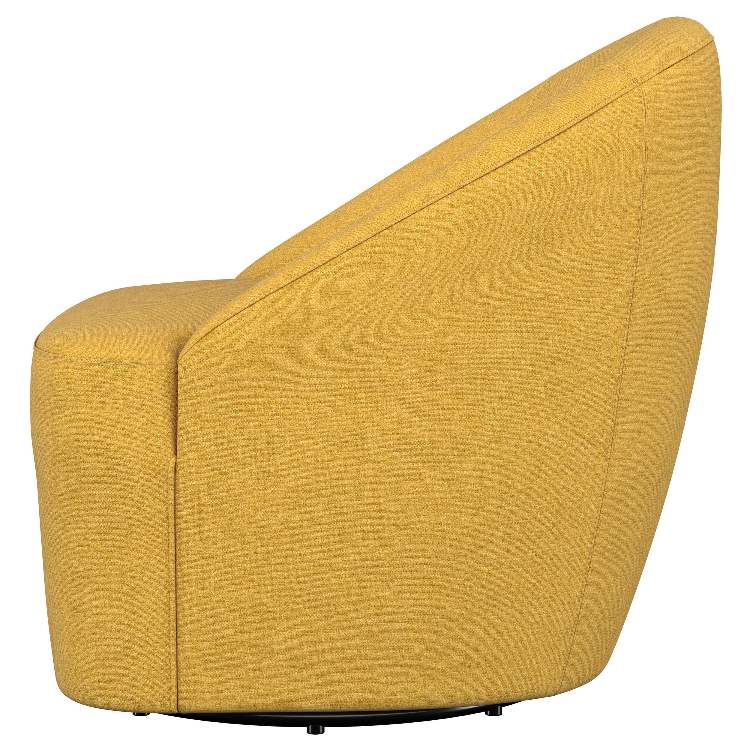 Leon Barrel Accent Swivel Chair