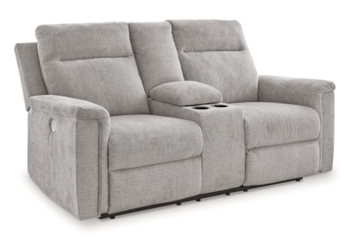 Power Reclining Loveseat With Console