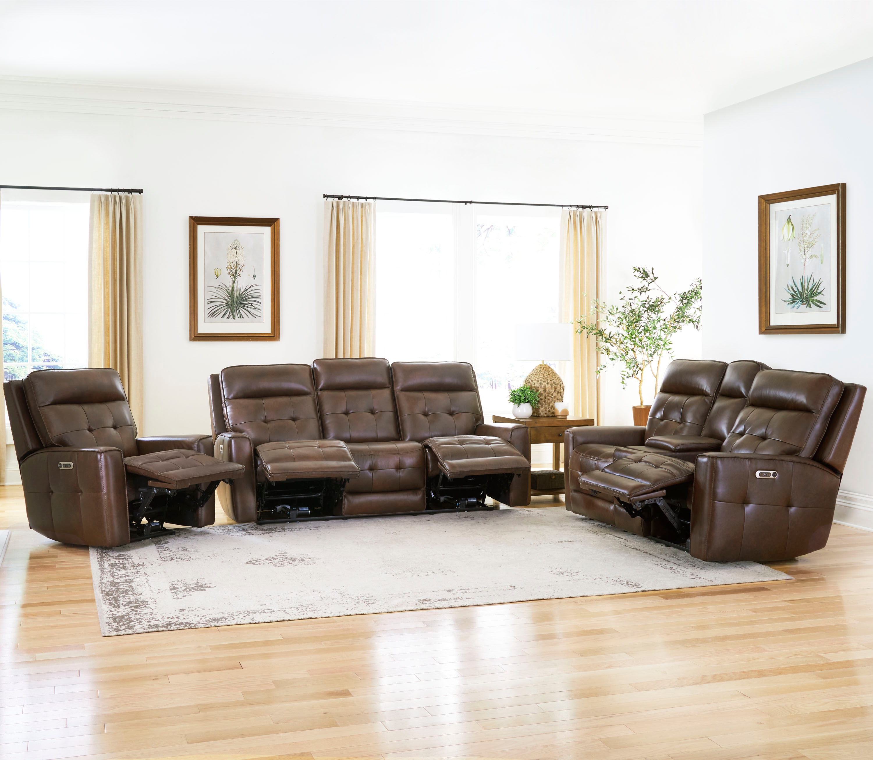 3-Piece Power Reclining Living Room Set