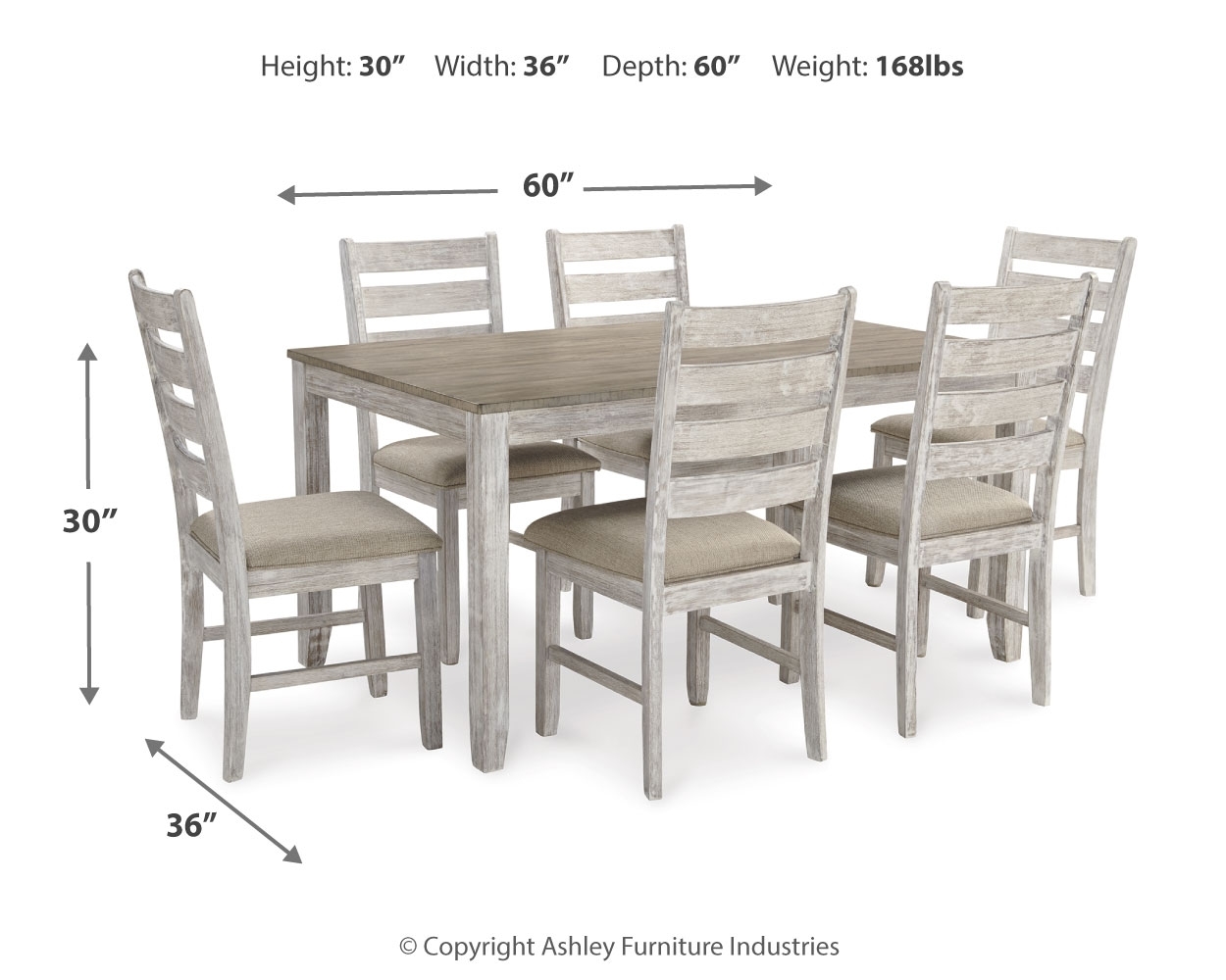 Dining Room Table Set (7/Cn)
