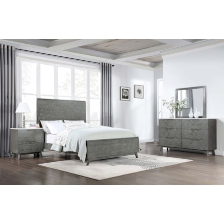Nathan 4-piece Cal King Bedroom Set