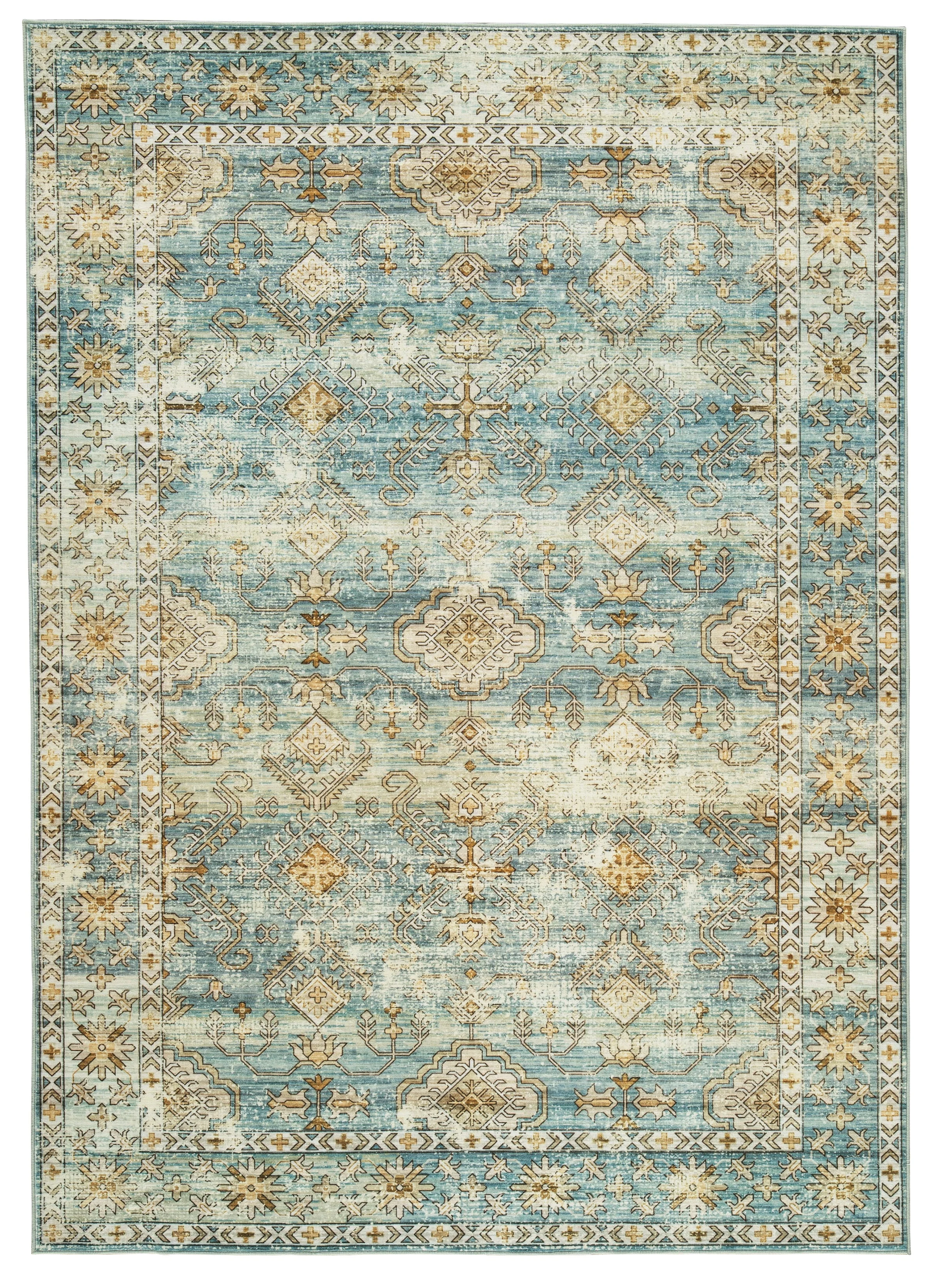 Signature Design by Ashley Machine Washable Rugs R405472 Harwins 5' x 7 ...