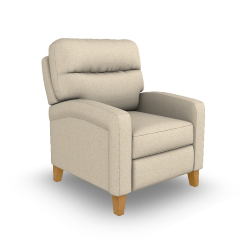 Transitional Power High Leg Recliner