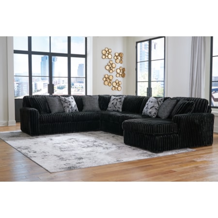 4-piece Sectional With Chaise