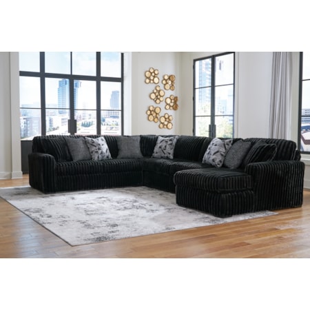 4-piece Sectional With Chaise