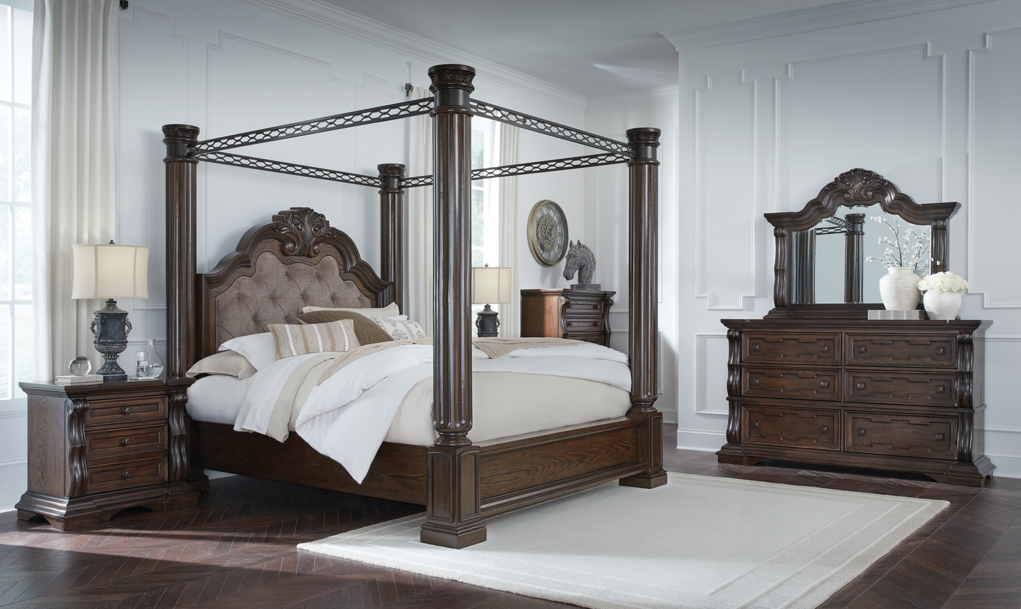 Queen Canopy Bed