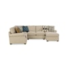 Hickorycraft 723650BD Sectional Sofa with LAF Chaise