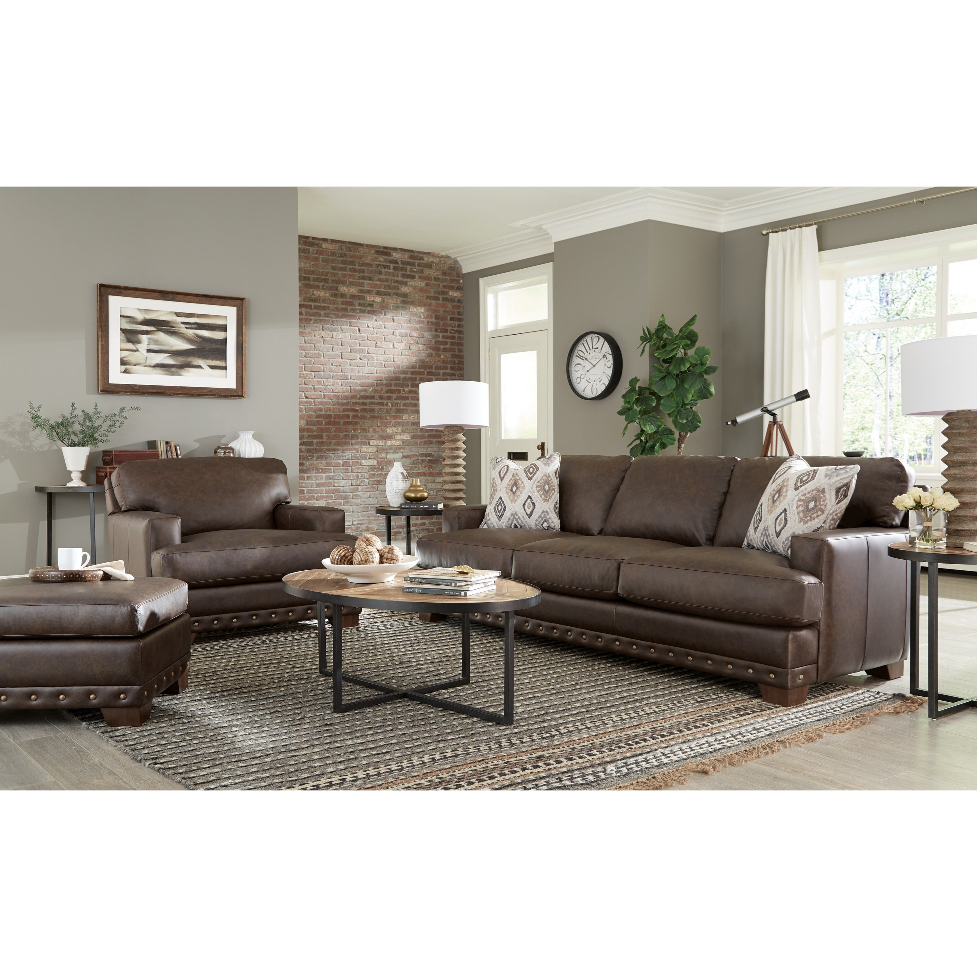 Chair and 1/2 w/ Nailheads