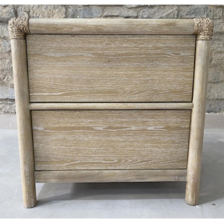 Two Drawer Nightstand