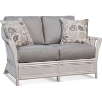 Casual Stationary Loveseat