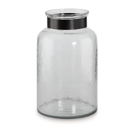 Casual Clear Glass Vase