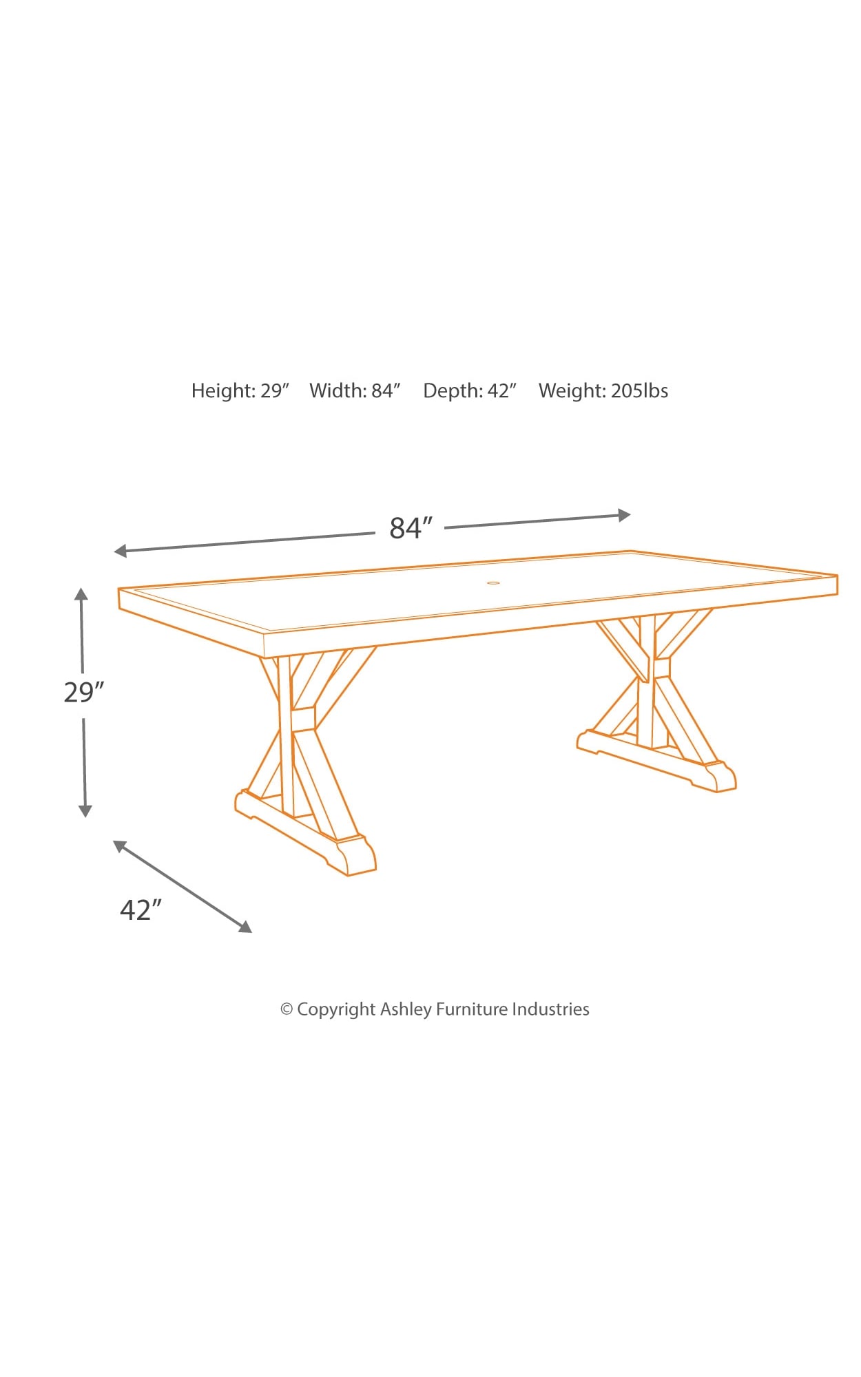 Signature Design by Ashley Beachcroft Dining Set