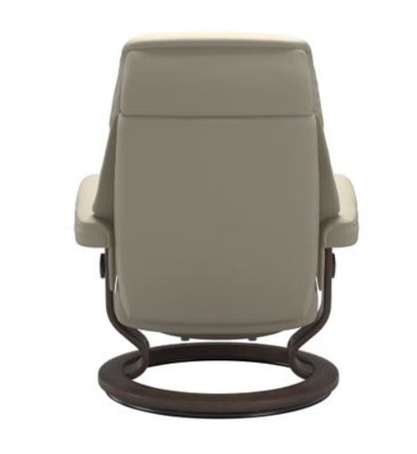 Small Ruby Classic Recliner &amp; Ottoman