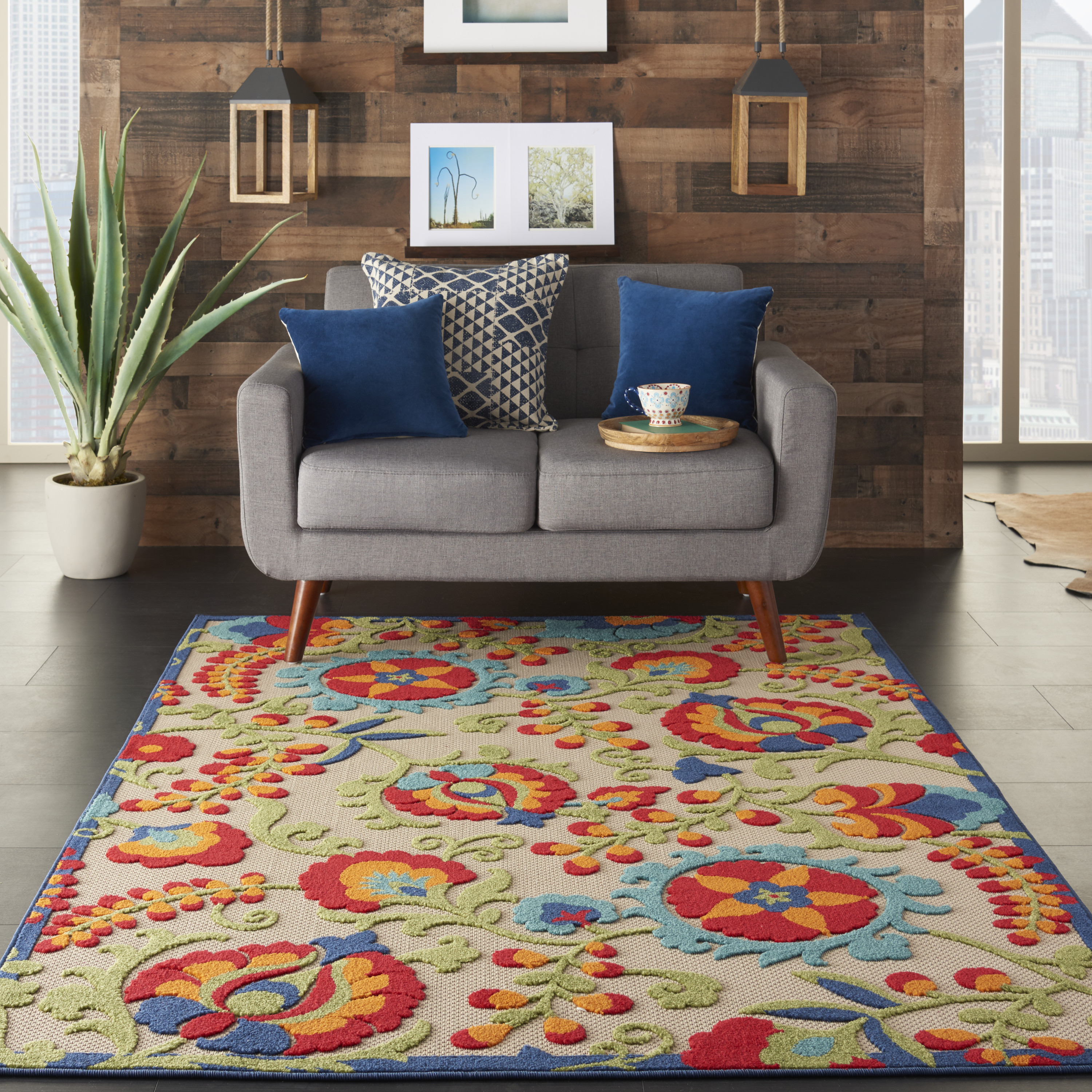 Nourison Aloha 6' x 9'  Rug