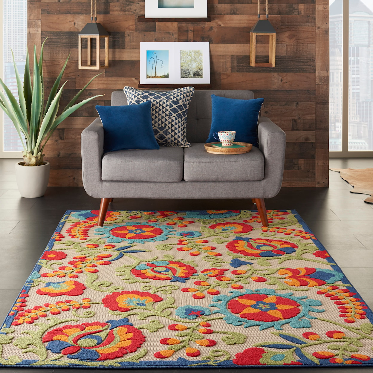 Nourison Aloha 6' x 9'  Rug