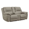 Signature Design by Ashley Next-Gen Gaucho Power Reclining Loveseat with Console