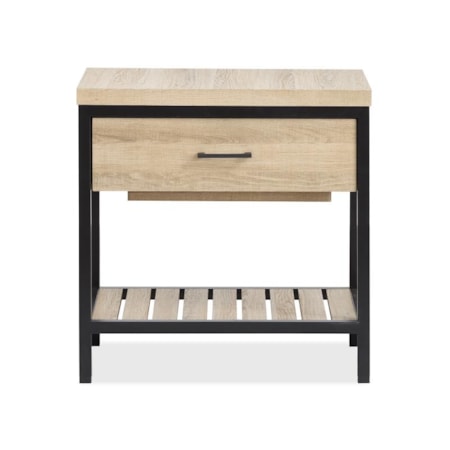 Single Drawer Nightstand