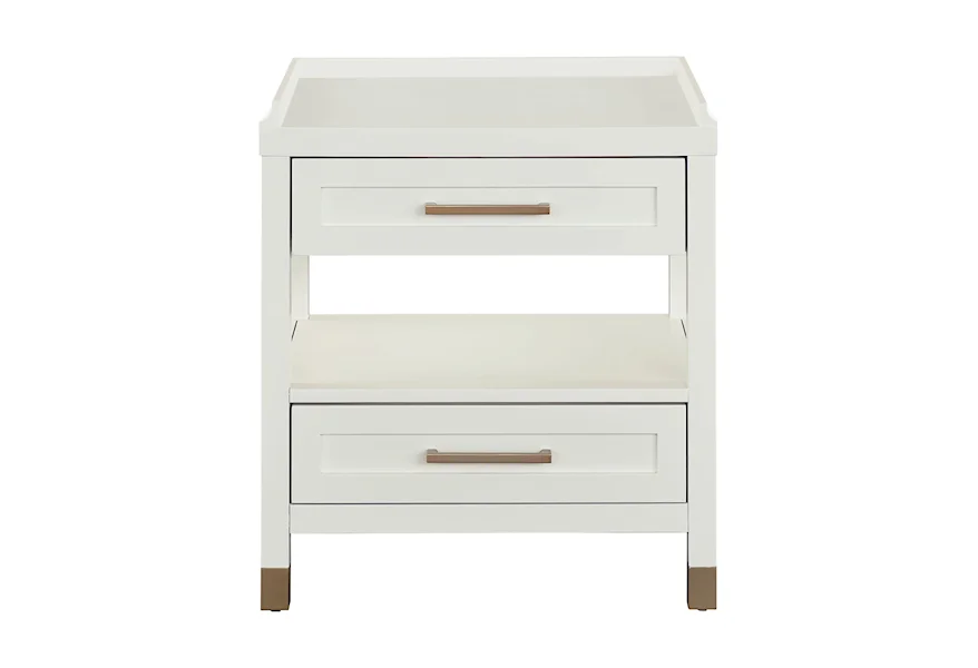 Tidewater Nightstand by Bassett at Esprit Decor Home Furnishings